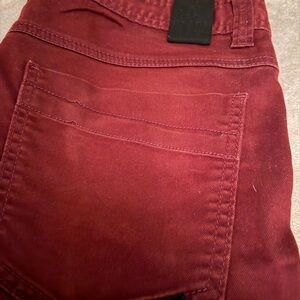 Men’s maroon Prana pant 34x32